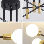 Hildenonna Metal Ceiling Light-Moonnatur