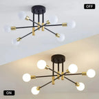 Hildenonna Metal Ceiling Light-Moonnatur