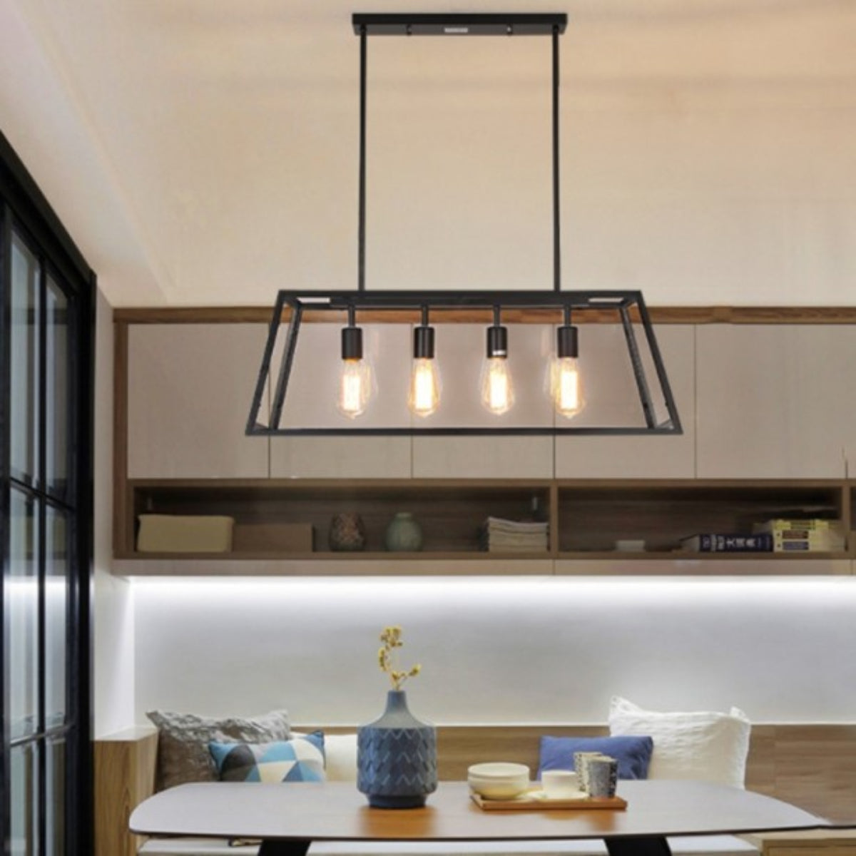 Vardenley Acrylic Pendant Light-Moonnatur