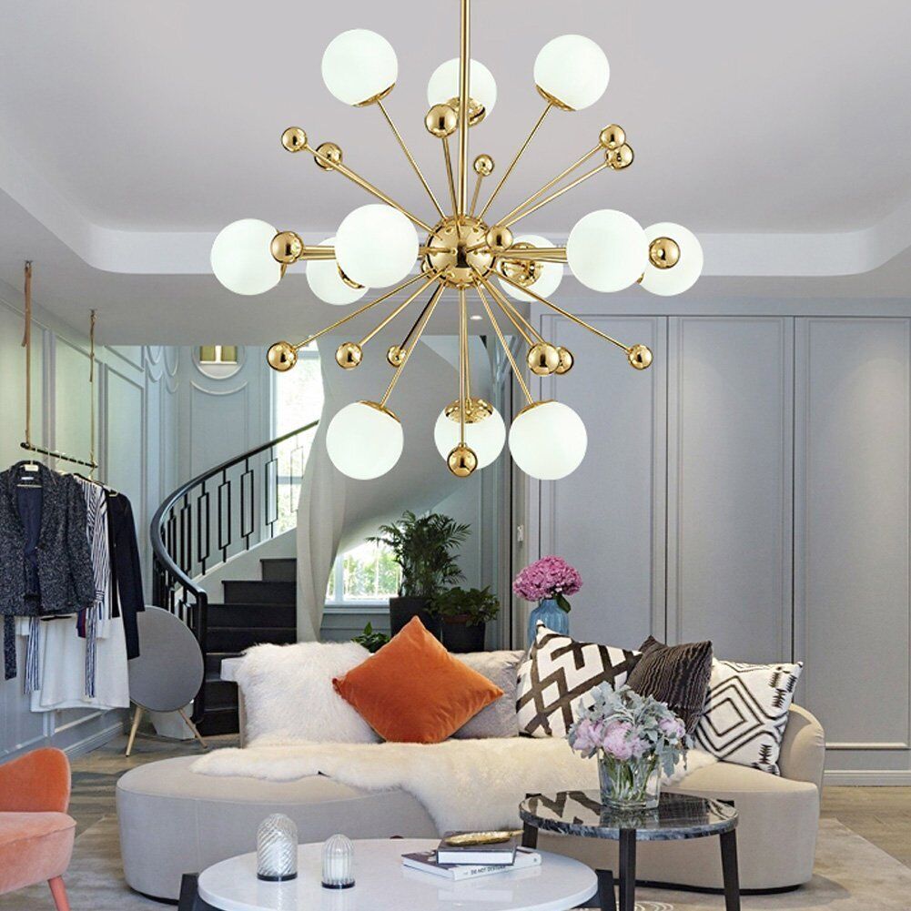 Vardenbrook Glass Chandelier-Moonnatur