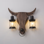 Zelvenoria Pine Wood Wall Light-Moonnatur