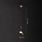 Tardendale Acrylic Pendant Light-Moonnatur