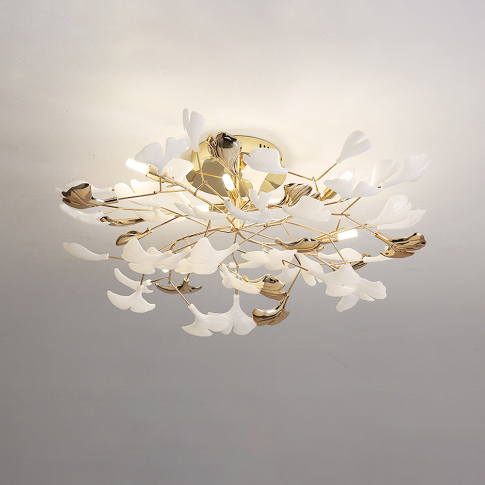Casterenelle Ceramic Ceiling Light-Moonnatur