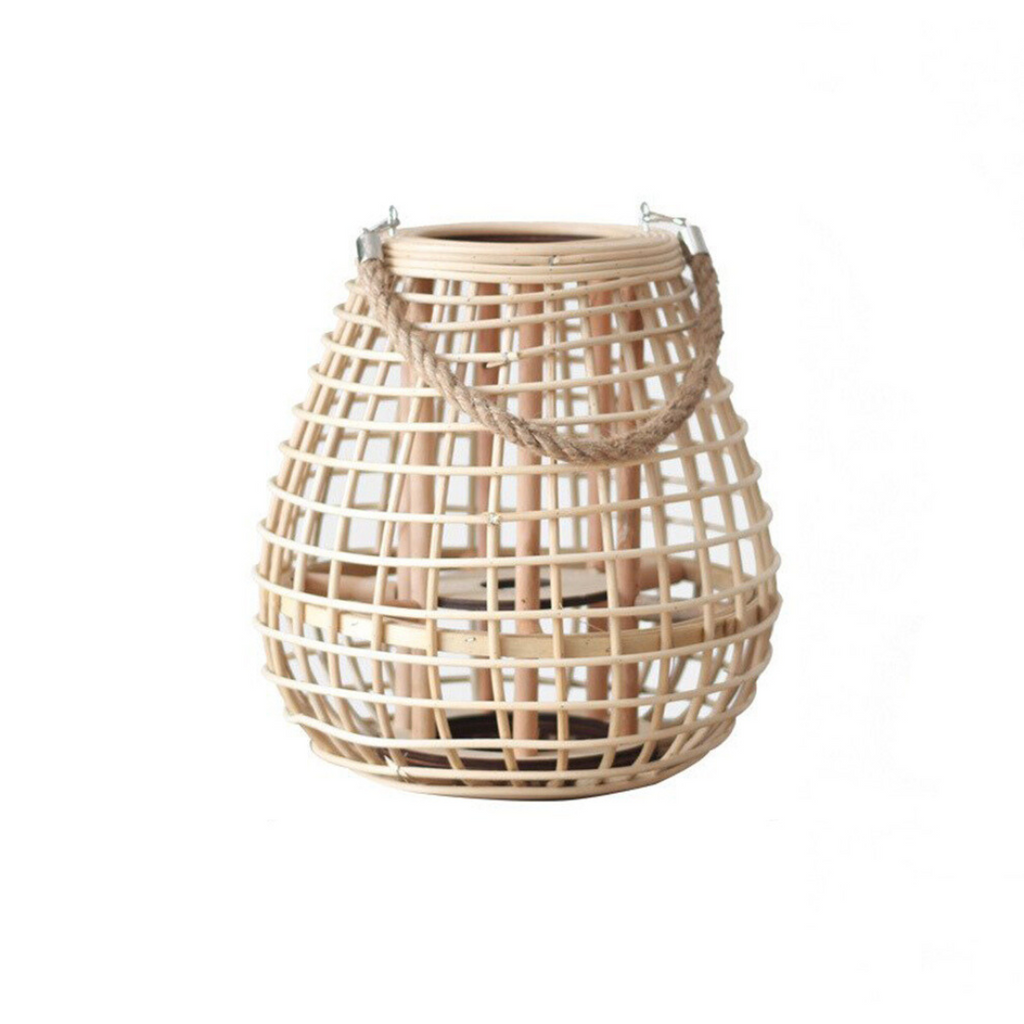 Woldenenna Rattan Floor Lamp-Moonnatur