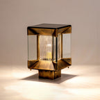 Savenmoss Glass Post Light-Moonnatur