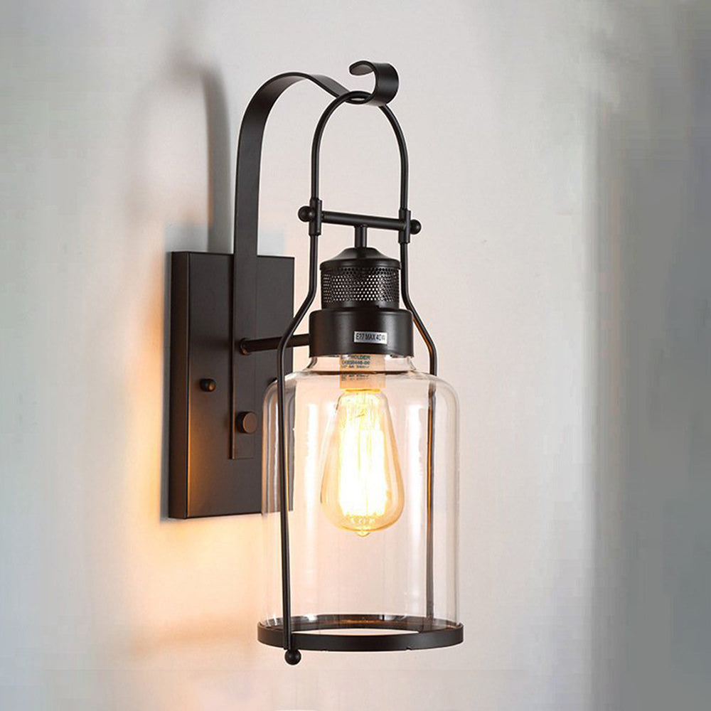 Farnelfield Glass Wall Light-Moonnatur