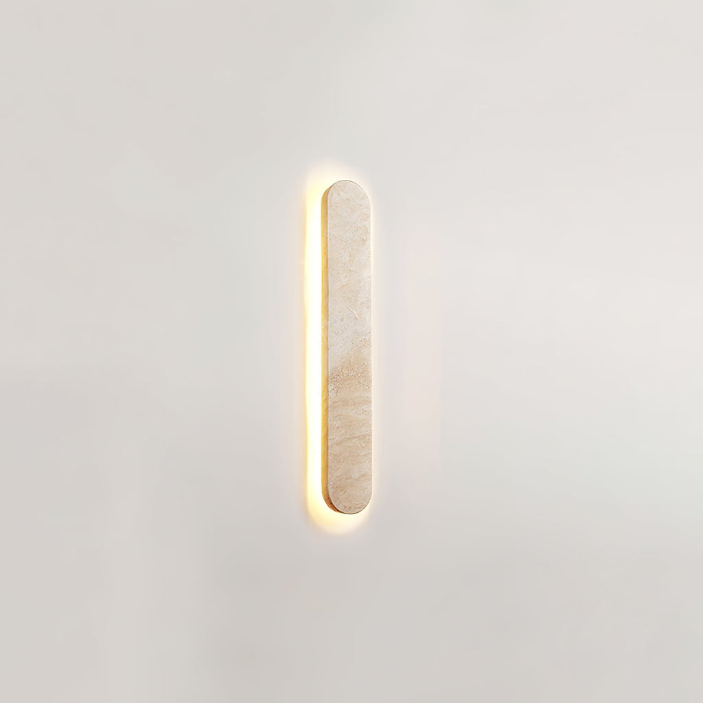 Wardenwell Travertine Wall Light-Moonnatur