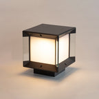 Savenmoss Glass Post Light-Moonnatur
