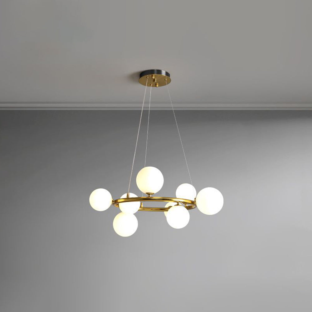 Nardenora Glass Chandelier-Moonnatur