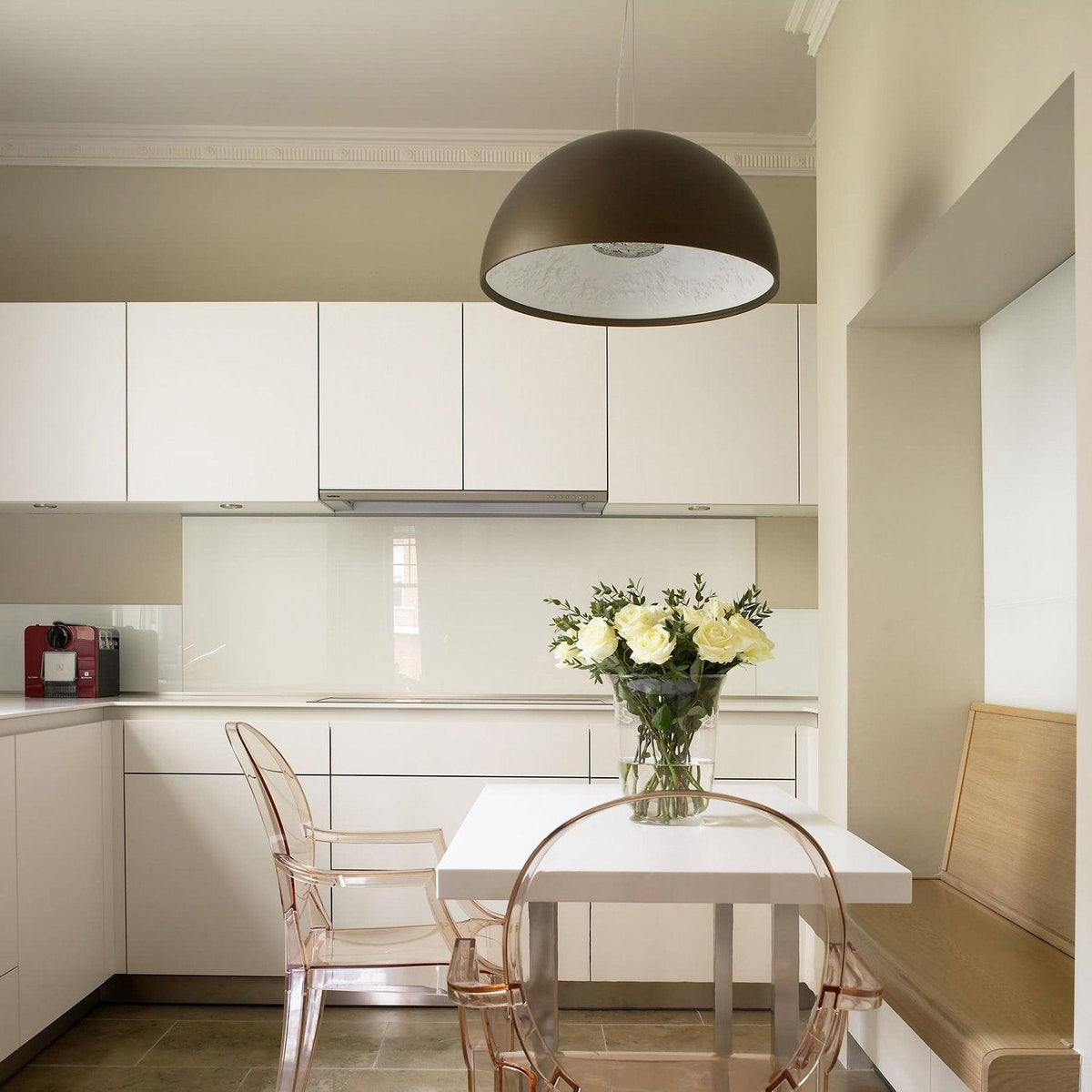 Zamoria Plaster Pendant Lamp-Moonnatur