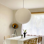 Dewavelle Paper Pendant Light-Moonnatur