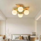 Sorrelwell Wood Ceiling Light-Moonnatur