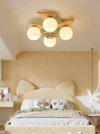 Sorrelwell Wood Ceiling Light-Moonnatur