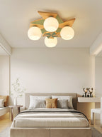 Sorrelwell Wood Ceiling Light-Moonnatur