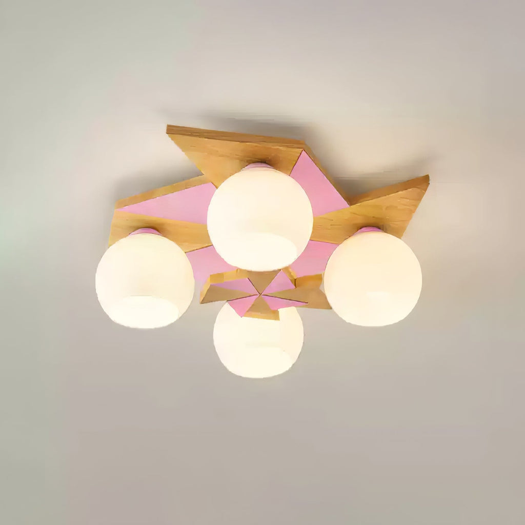Sorrelwell Wood Ceiling Light-Moonnatur