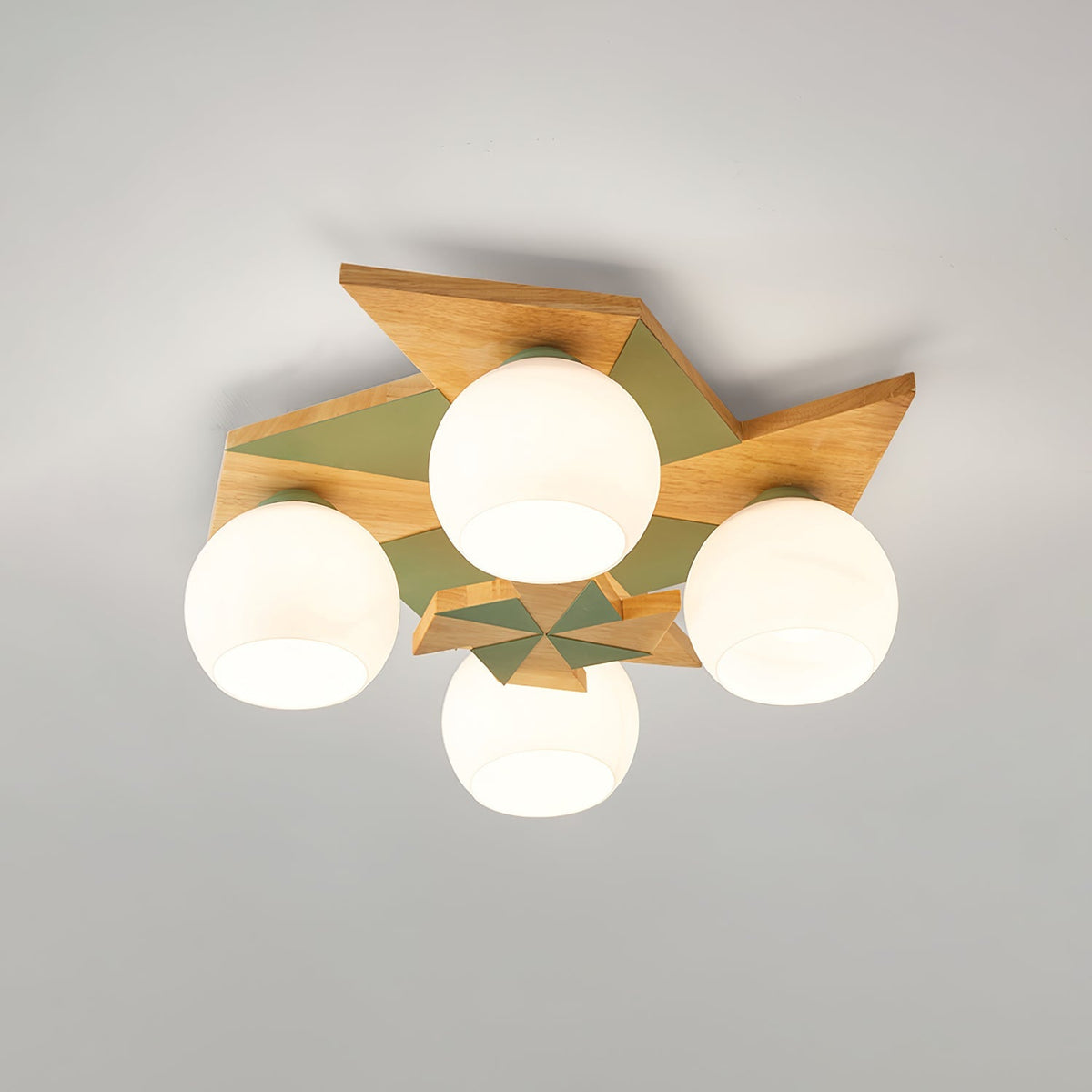 Sorrelwell Wood Ceiling Light-Moonnatur