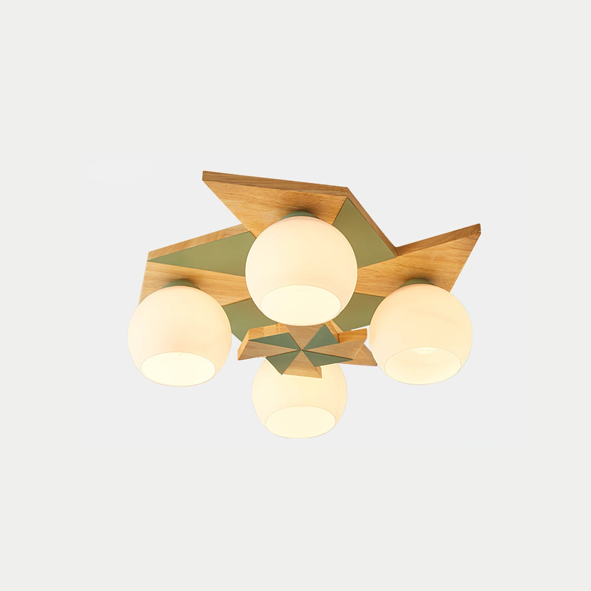 Sorrelwell Wood Ceiling Light-Moonnatur