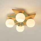 Sorrelwell Wood Ceiling Light-Moonnatur