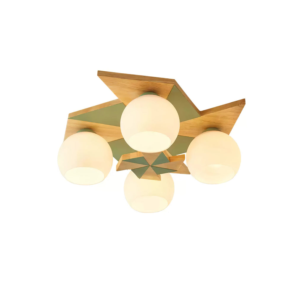 Sorrelwell Wood Ceiling Light-Moonnatur