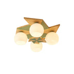 Sorrelwell Wood Ceiling Light-Moonnatur
