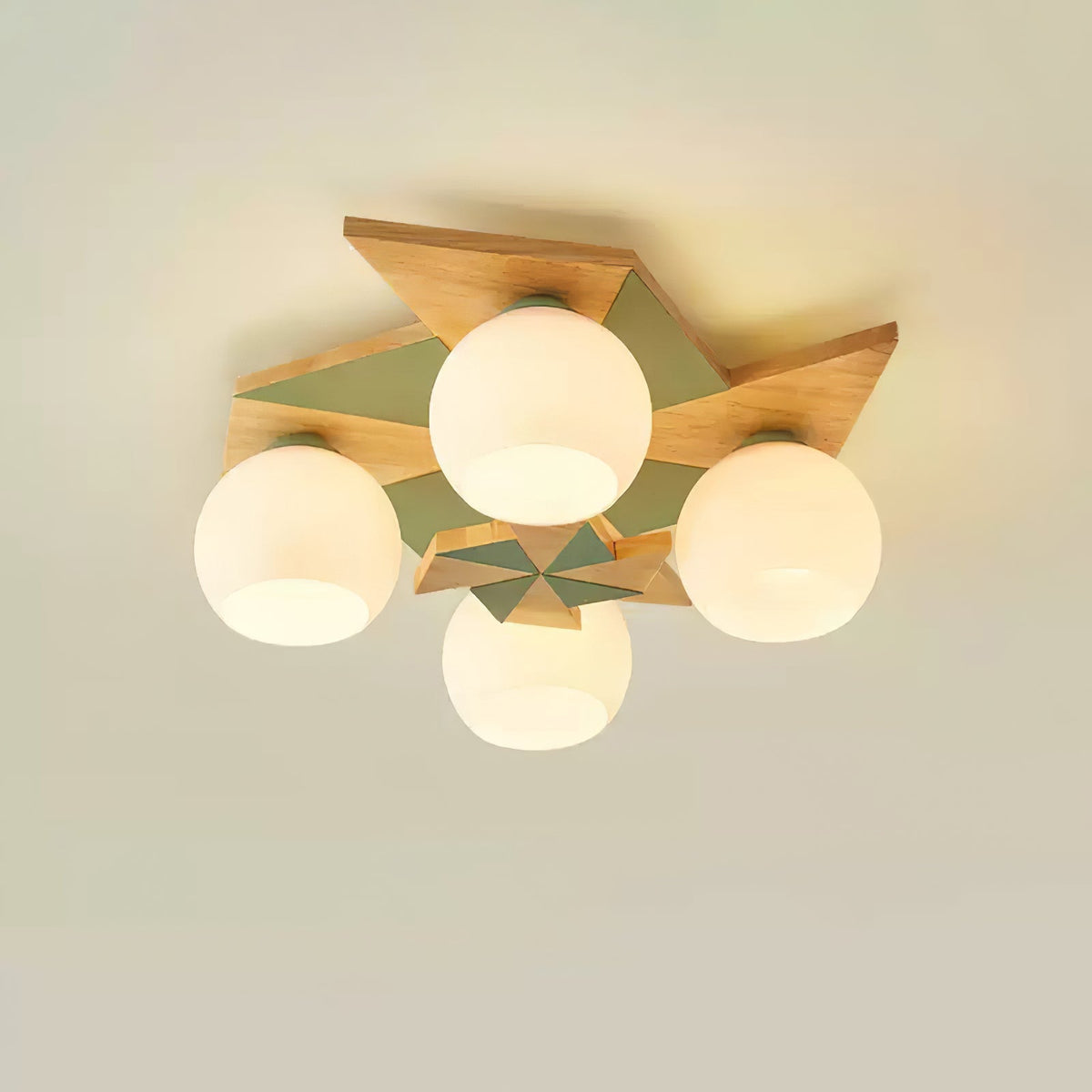 Sorrelwell Wood Ceiling Light-Moonnatur