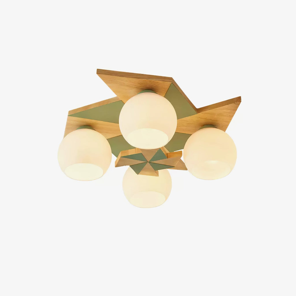 Sorrelwell Wood Ceiling Light-Moonnatur