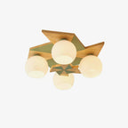 Sorrelwell Wood Ceiling Light-Moonnatur