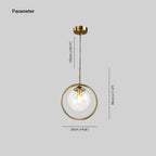 Latheneris Glass Pendant Light-Moonnatur